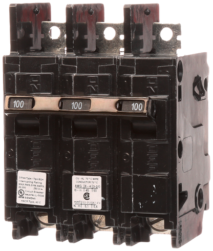 BRKR BQH 3P 240V 100A 22K