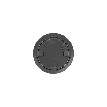 6AT Prewired A/V Evolution™ Poke Thru Device, Surface Style Cover, Gray