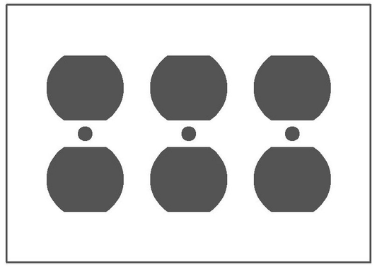 86103, Wallplate