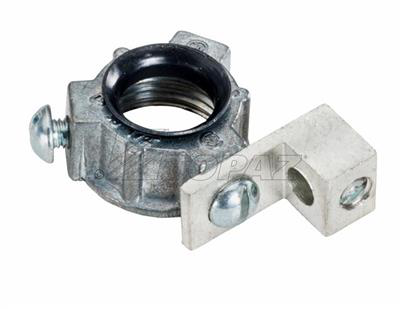 1" Insulated Zinc Metallic Grounding Bushings With Aluminum Lug