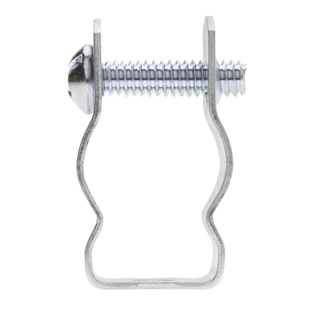 #0 Conduit Hanger with Bolt, Zinc Plated Steel