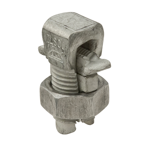 Aluminum Split Bolt, Main Range 6-10, Tap Range 6-10, Tin Plated, UL, CSA