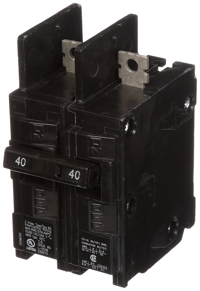 BRKR BQ 2P 120/240V 40A 10K