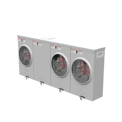 5 Terminal Ringless Small Closing Plate Horn Bypass 3 Position 7-8 In Barrel Lock Ground With Bracket Provision
