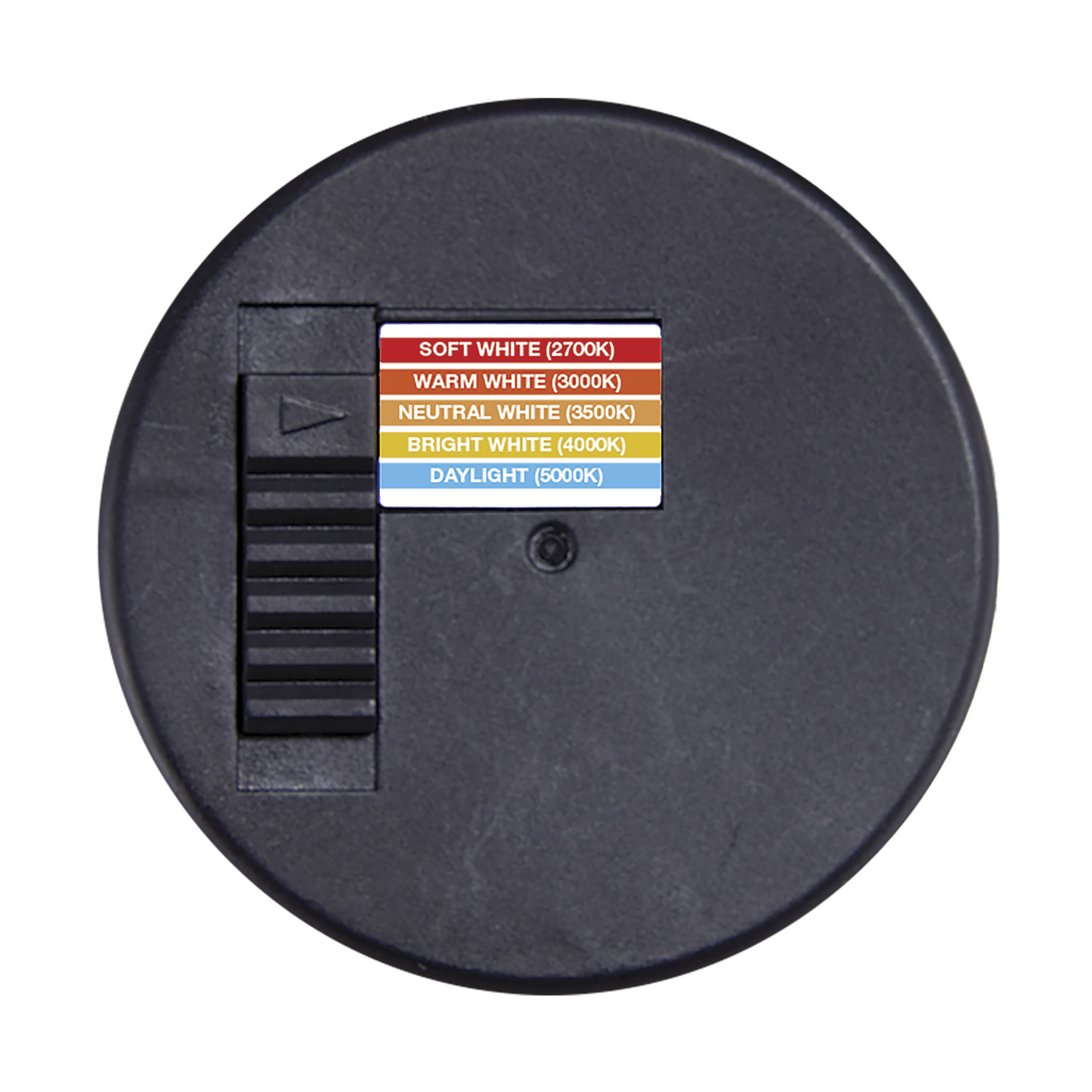 7 Watt; LED Downlight Retrofit; 4 Inch; CCT Selectable; 120 volts; Dimmable; Black Finish