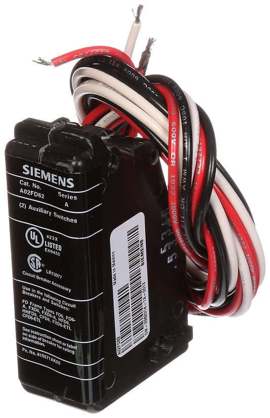 BREAKER FD 240VAC 2AUX SWITCH ACC