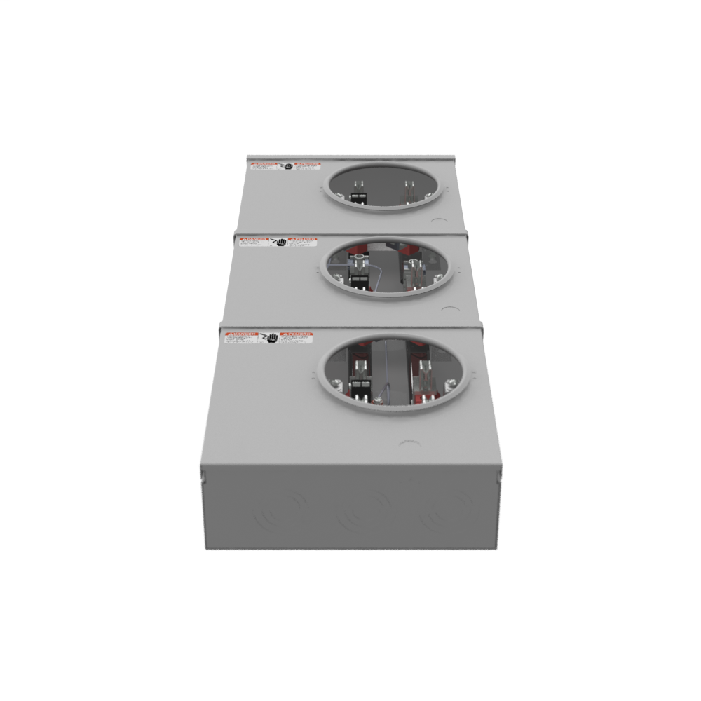 5 Terminal Ringless Small Closing Plate 3 Position 7-8 In Barrel Lock Ground With Bracket Provision