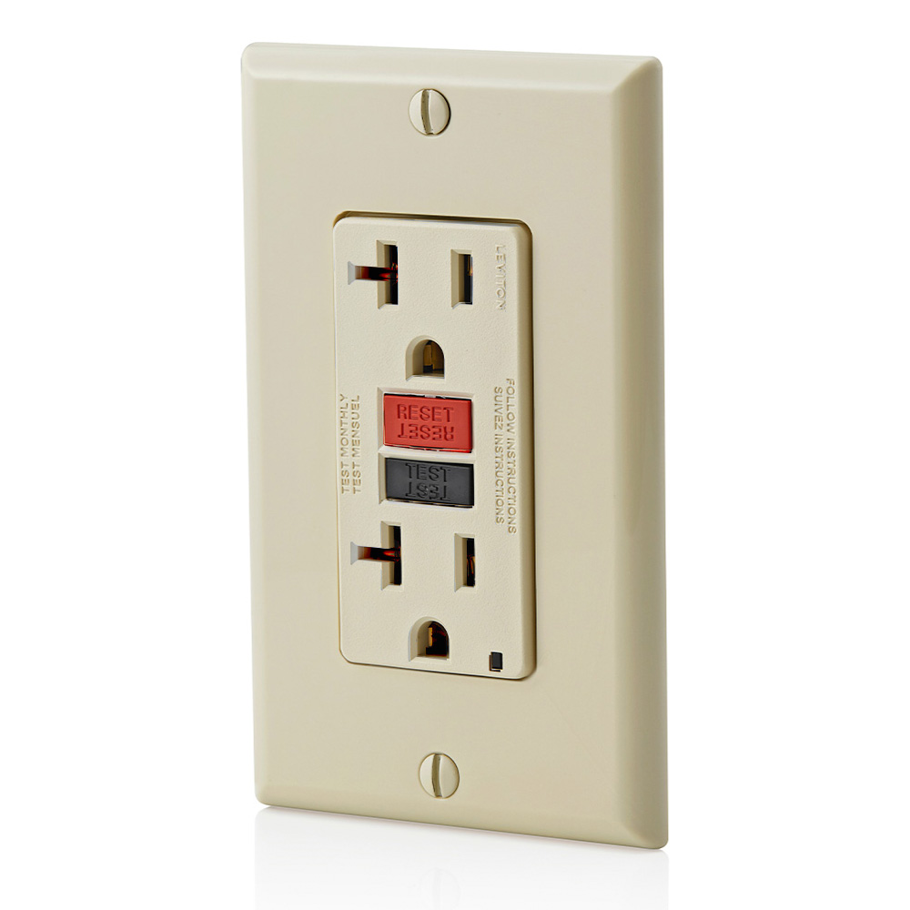 20 Amp SmartlockPro® GFCI Receptacle/Outlet