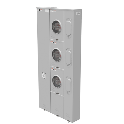 5 Terminal Ringless Large Closing Plate Lever Bypass 3 Position 3-200 Ampere Main Breaker Provision Long Island Lighting Company