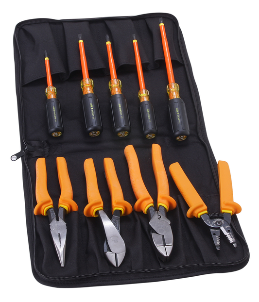 9-Piece Insulated Tool Kit w/Case