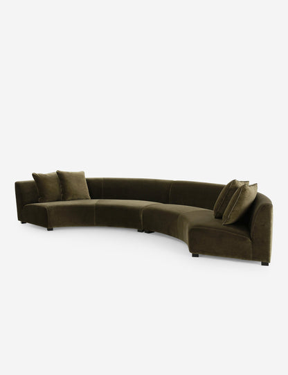 Saban Curved Sofa