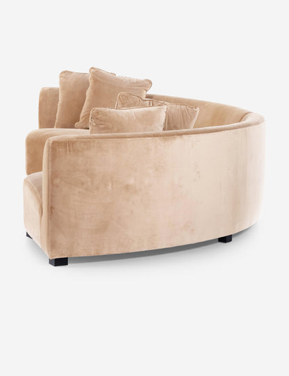 Saban 2-Piece Curved Sectional Sofa