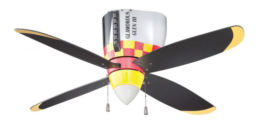 48" Ceiling Fan with Blades and Light Kit - WB448GG4