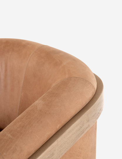 Gianni Leather Accent Chair