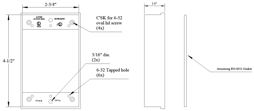 30229, Weatherproof Box Extension