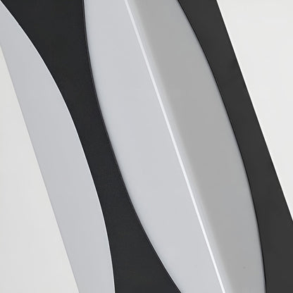 [Open-Box] Creative Rectangular Waterproof LED Black Modern Outdoor Wall Sconce Lighting