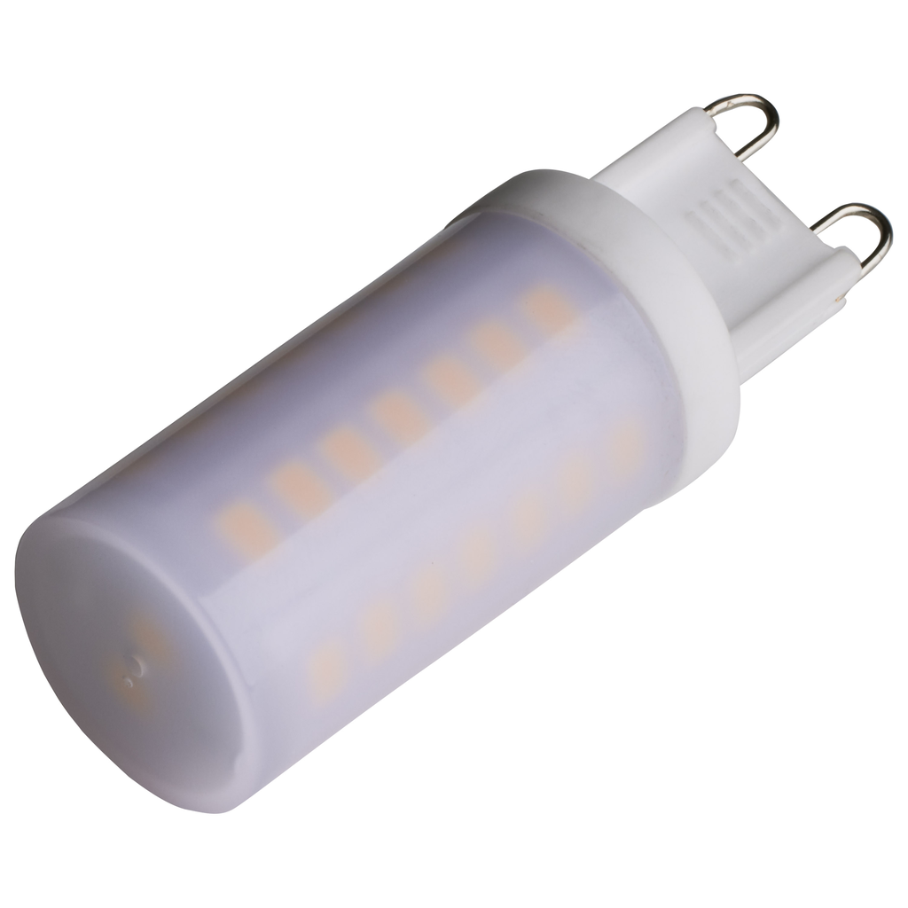 5 Watt; JCD LED; Frost; 3000K; G9 Base; 120 Volt