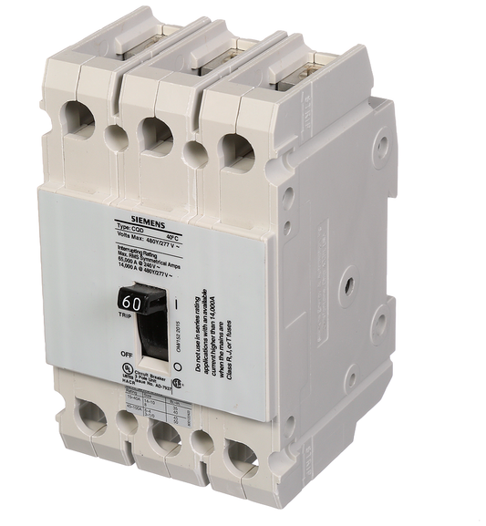 BREAKER CQD 3P 60A 480/277V 14KA DIN