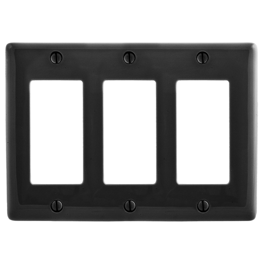 3-Gang Triple Decorator Wallplate