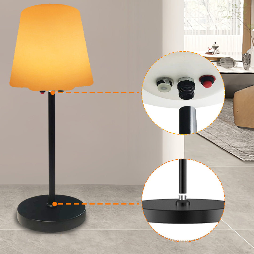 Waterproof Smart Solar Table Lamps Remote Control Desk Lamp