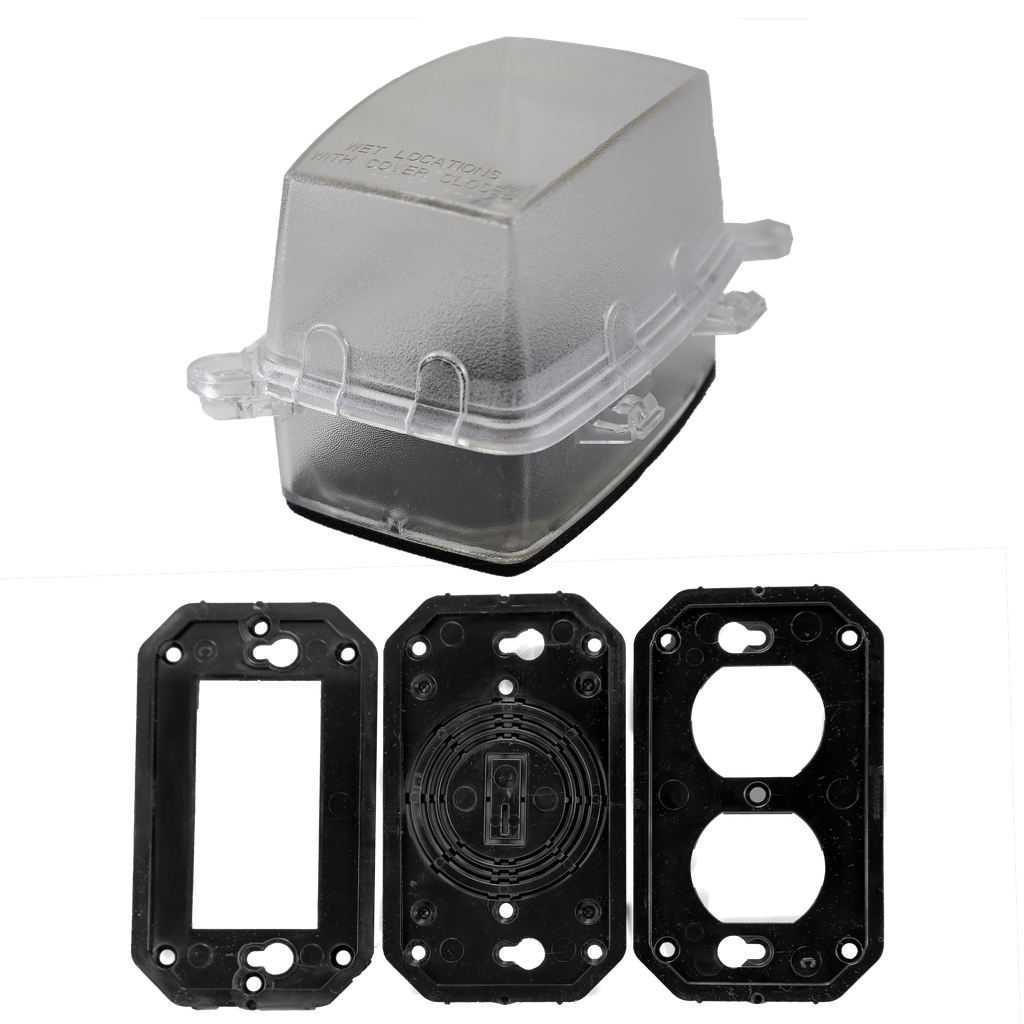 1-Gang Weatherproof In-Use Cover 3-5/8 inch deep