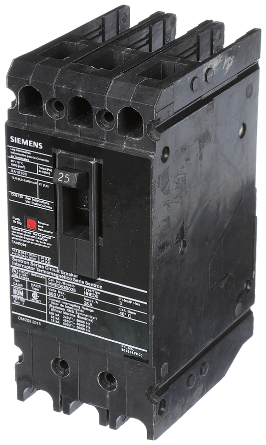 BREAKER ED 3P 3A 600V LUGS-ETI