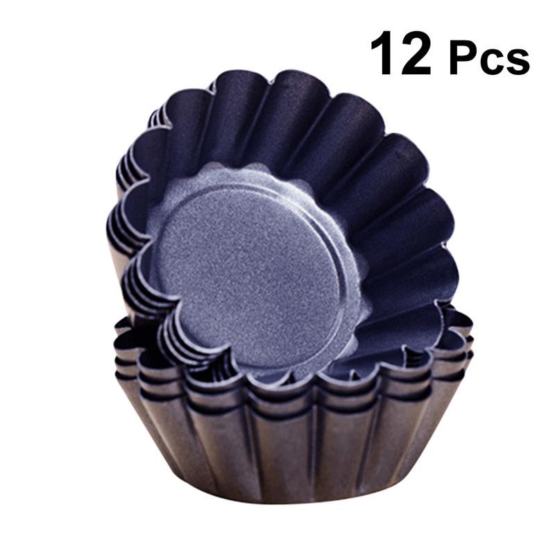 12 Pcs Non Stick Tart Pan