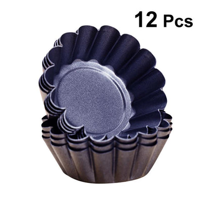 12 Pcs Non Stick Tart Pan