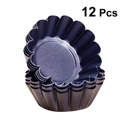 12 Pcs Non Stick Tart Pan