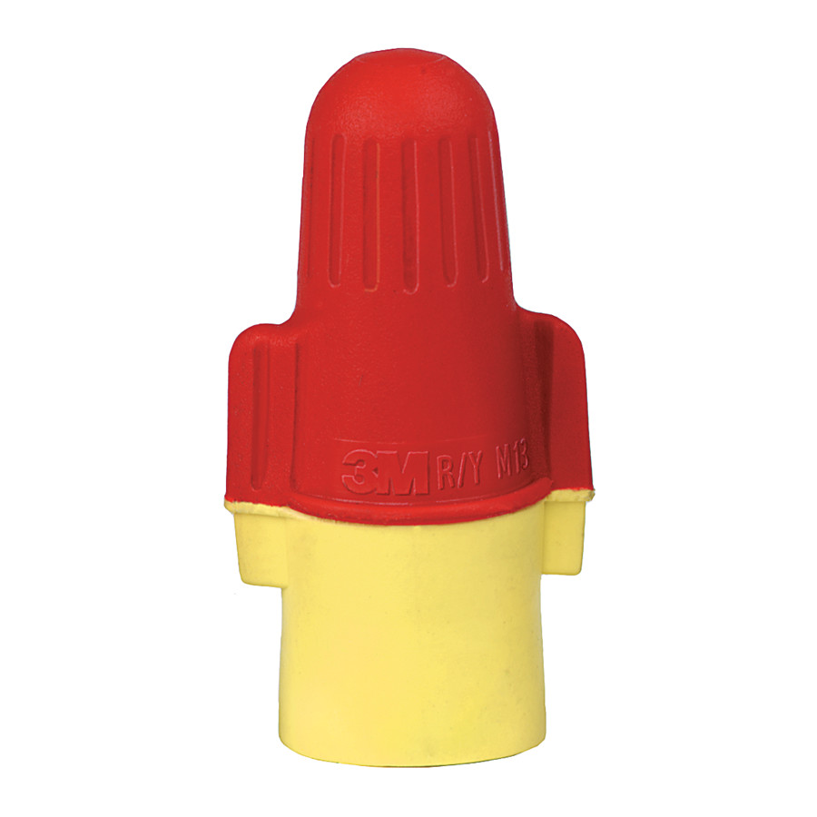 3M Performance Plus Wire Connectors, R/Y+, 500/Bag PROMO