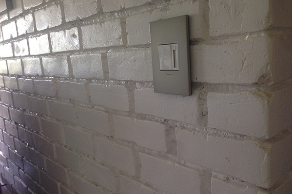 adorne® Satin Nickel 1-Gang Screwless Wall Plate