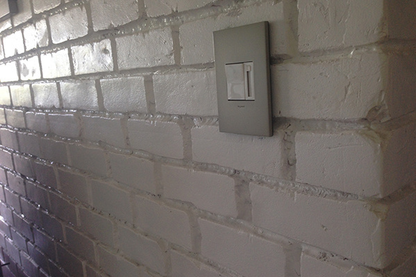 adorne® Satin Nickel 1-Gang Screwless Wall Plate