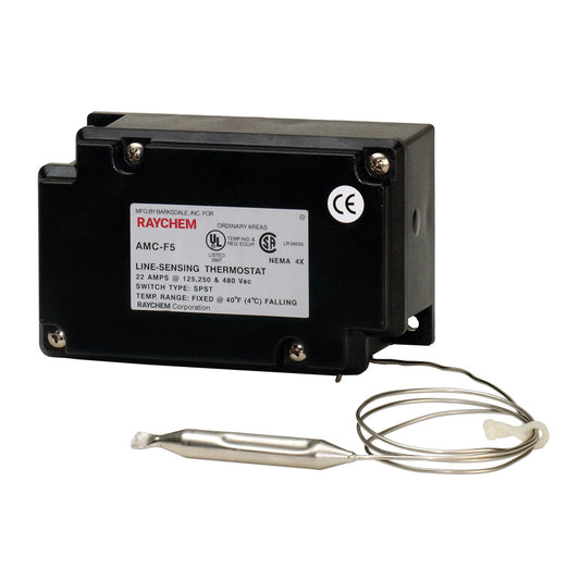 AMC-F5 Mechanical thermostat 40F fixed setpoint , 22 A at 125/250/480 V