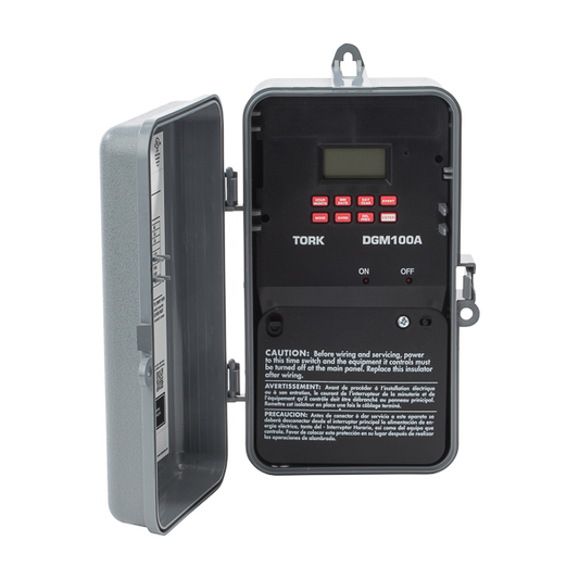 7 Day Digital Hol Mom 1CH 20A 120-277V SPDT