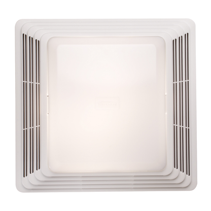 Broan® 50 CFM Ventilation Fan with Light, 2.5 Sones