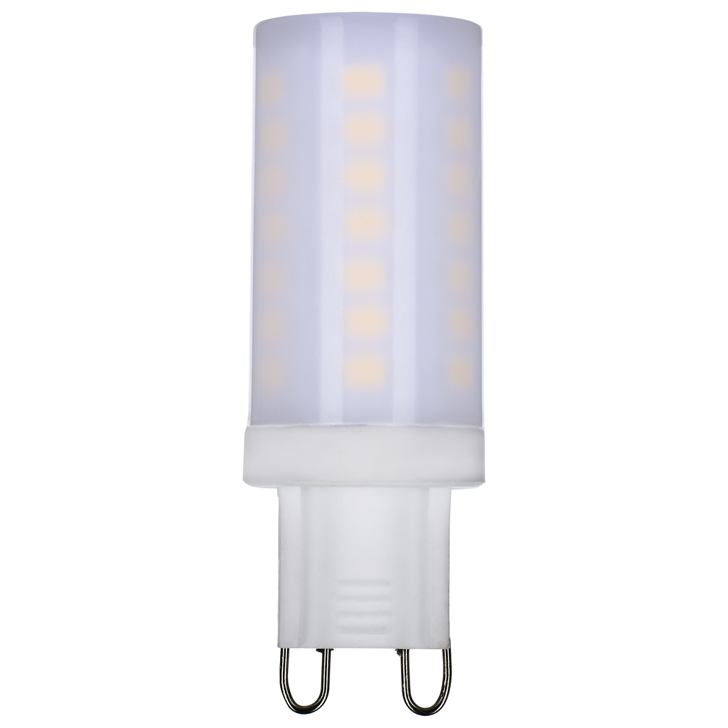 5 Watt; JCD LED; Frost; 3000K; G9 Base; 120 Volt