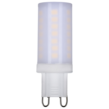 5 Watt; JCD LED; Frost; 3000K; G9 Base; 120 Volt