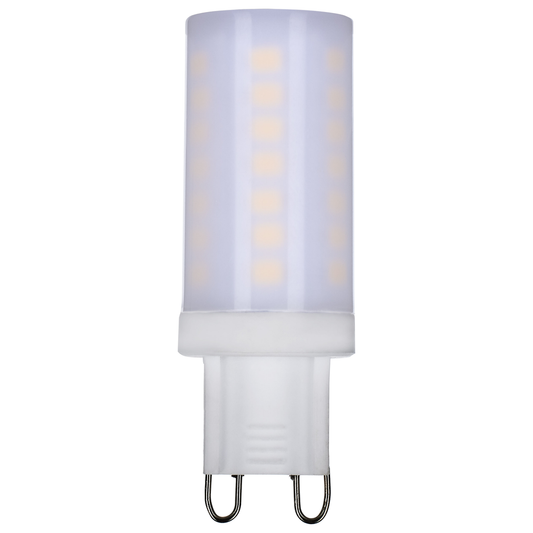 5 Watt; JCD LED; Frost; 3000K; G9 Base; 120 Volt