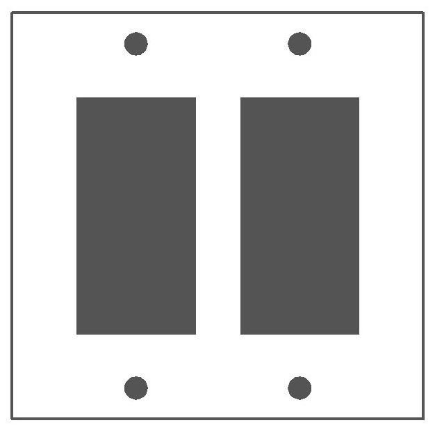86402, Wallplate