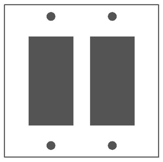 86402, Wallplate