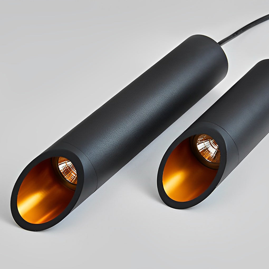 [Open-Box] Long Cylindrical Oblique LED Minimalist Nordic Chandelier Pendant Lights