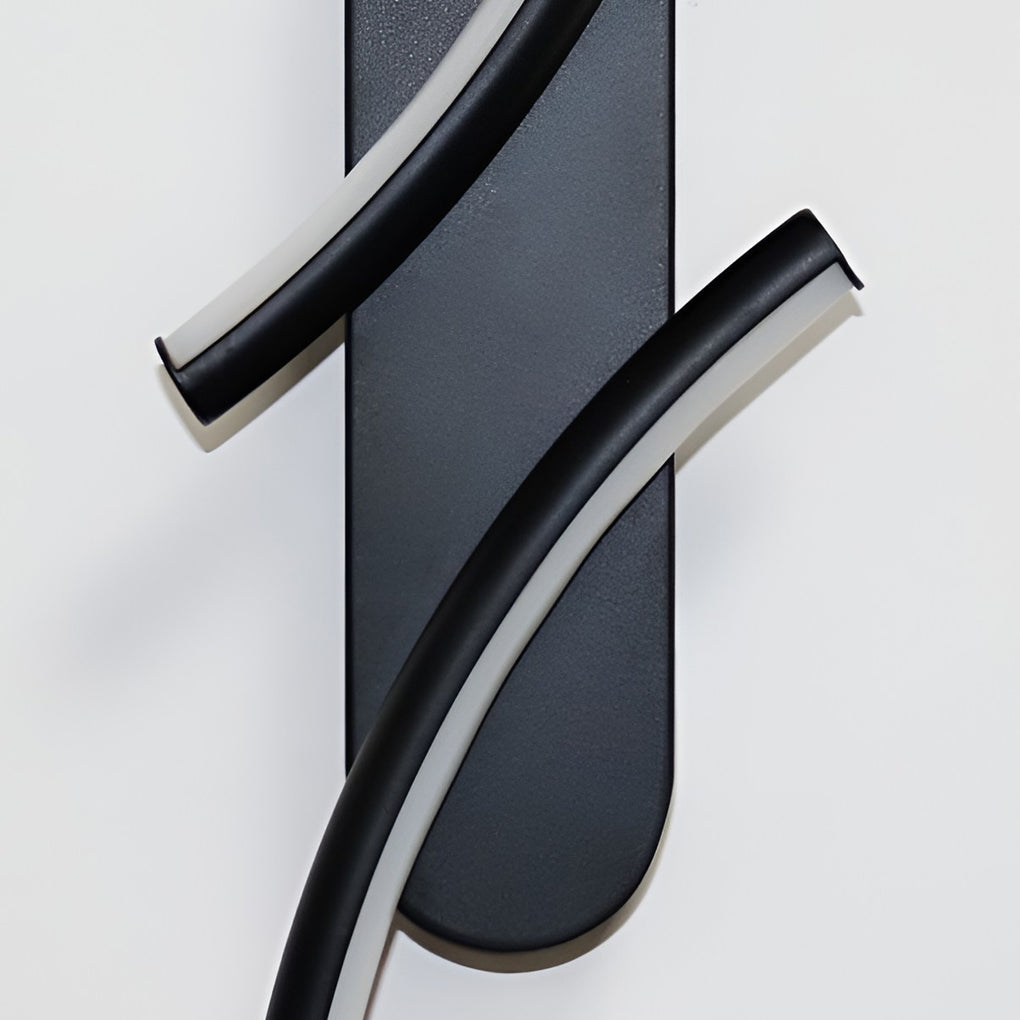 [Open-Box] Creative S-shaped LED Three-color Light Modern Wall Sconce Lighting
