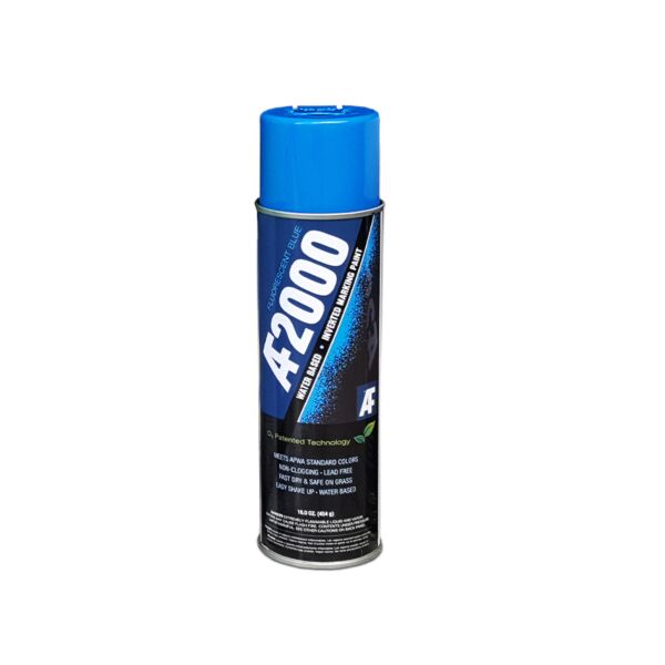 12Afbl17 Af2000 Fluorescent Blue (Water-Based) Inverted Marking Paint 15Oz Can - 12/Case