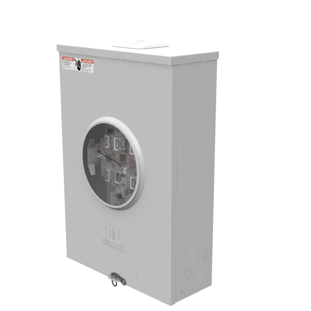 7 Terminal Ringless Small Closing Plate Quadplex Ground Lever Bypass 7-8 In Barrel Lock Ground With Bracket Provision Long Island Lighting Company