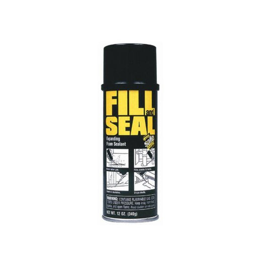 12Of190 Gaps & Cracks General Purpose Insulating Spray Foam Sealant 12 Oz Can