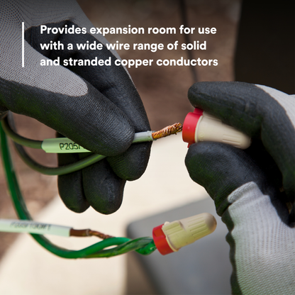 3M Performance Plus Wire Connector T/R+KEG, 25,000 per Keg, smooth, comfortable feel, 25000/DR