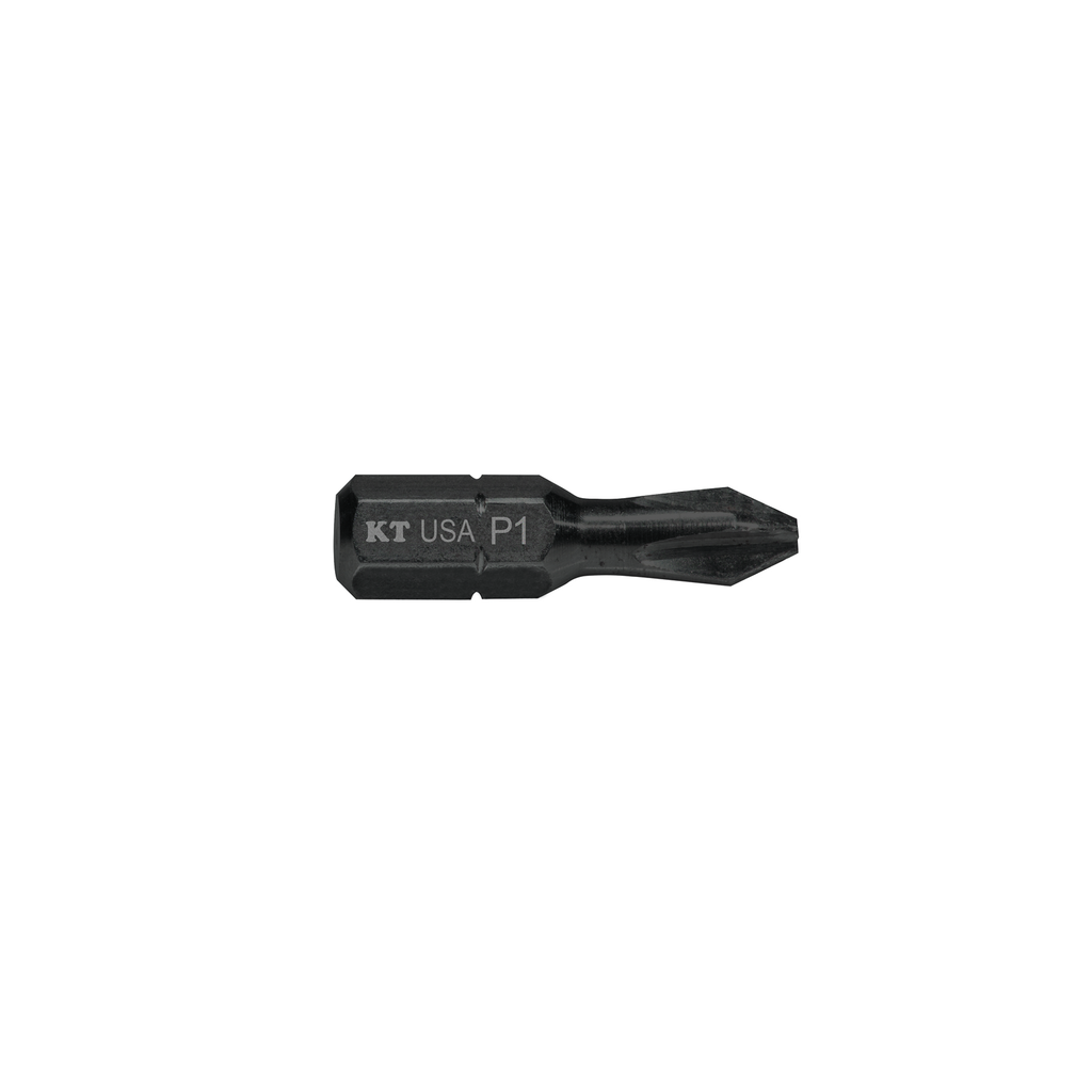 #1 Phillips Insert Power Driver 1-Inch, 5-Pack