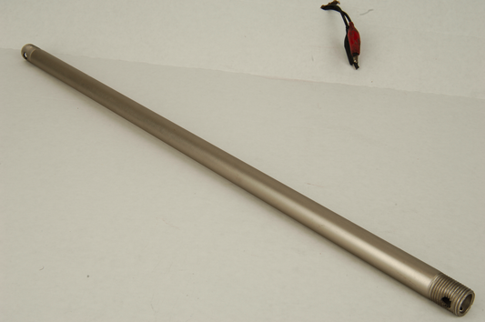 24" Downrod in Brushed Polished Nickel
