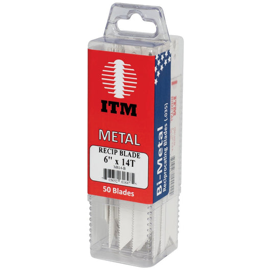 12" X 18T METAL (50/PACK)