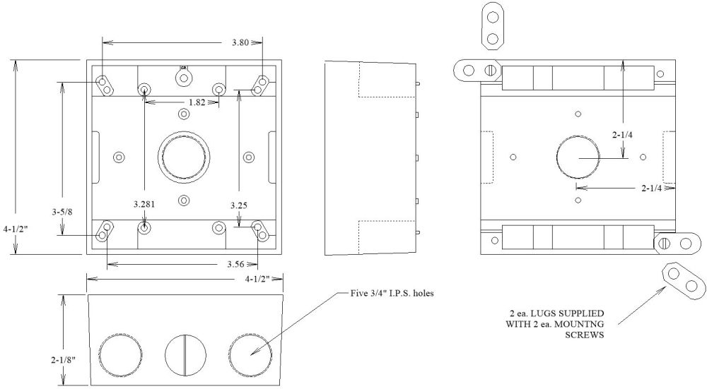 30248, Weatherproof Device Box